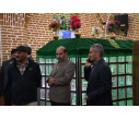 حضور مهمانان هفتمین گردهمایی سراسری خیرین آموزش عالی در برج یادمان شهدای گمنام-کوه عون ابن علی- تبریز