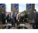 حضور مهمانان هفتمین گردهمایی سراسری خیرین آموزش عالی در برج یادمان شهدای گمنام-کوه عون ابن علی- تبریز