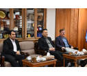 دیدار حاج کریم مردانی‌آذر؛ خیّر نیک‌اندیش تبریزی و رئیس دانشگاه تبریز